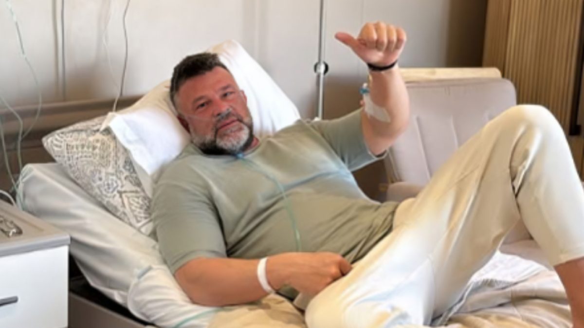 Στο νοσοκομείο ο Κώστας Σόμμερ: «Προσέξτε την υγεία σας»