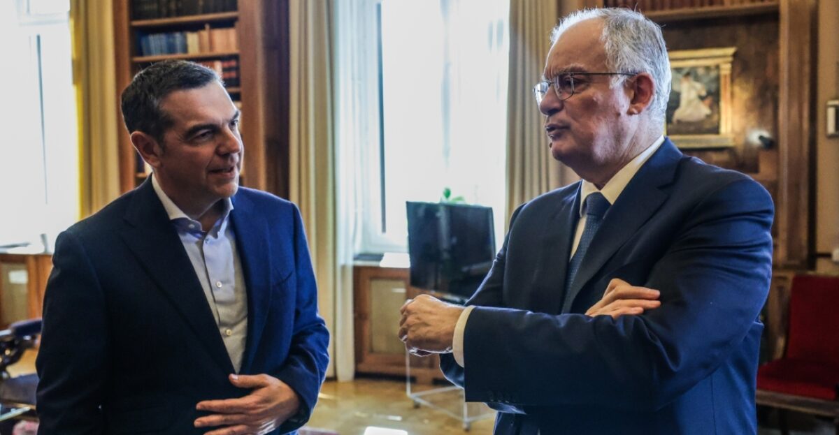 Συνάντηση Τσίπρα – Τασούλα στο Προεδρικό Μέγαρο