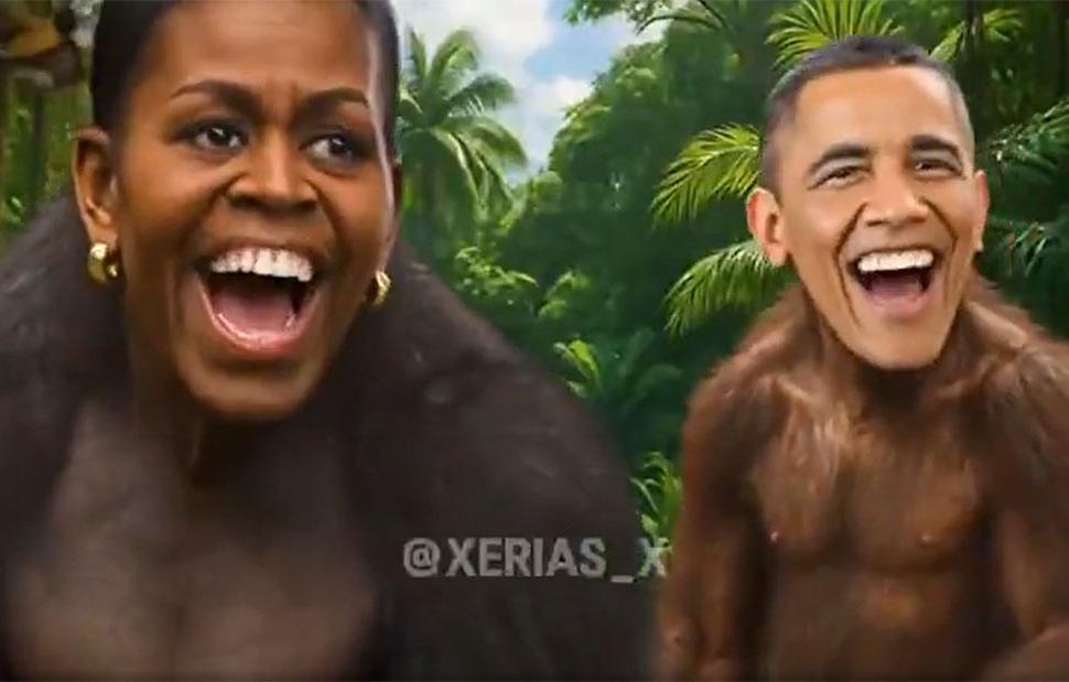 Σάλος με ανάρτηση του Τραμπ: Ανέβασε βίντεο που απεικονίζει τους Ομπάμα ως πιθήκους