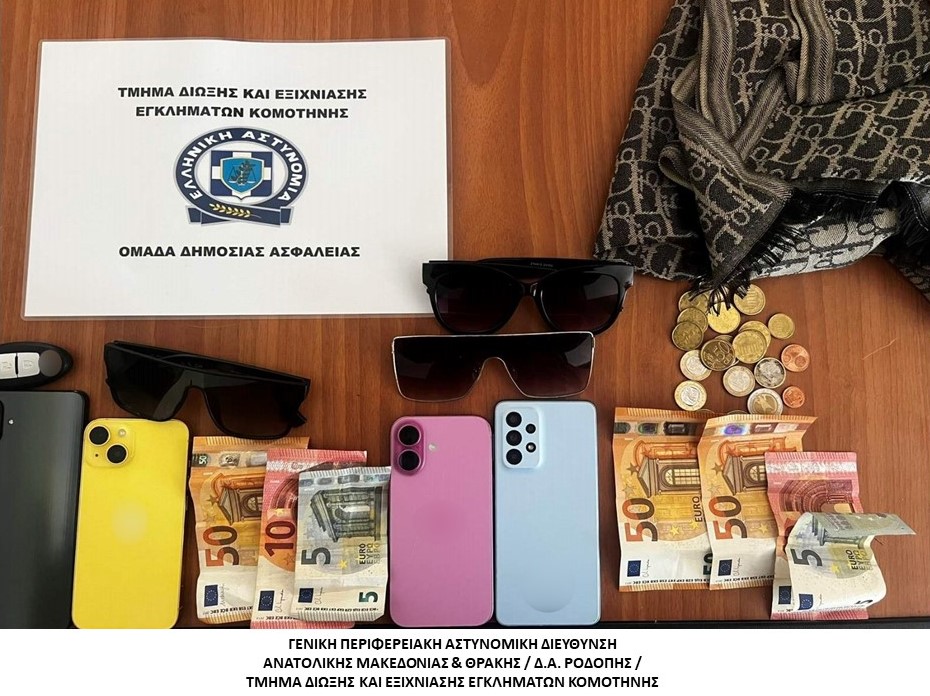 Δύο συλλήψεις στην Κομοτηνή – Εξαπατούσαν πολίτες τηλεφωνικά με λεία άνω των 69.000€