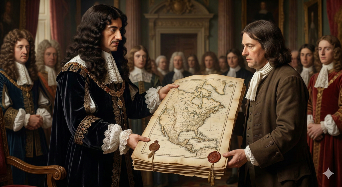 1681: Όταν ένα Βασιλικό Χρέος Ξεπληρώθηκε με 45.000 Τετραγωνικά Μίλια Real Estate