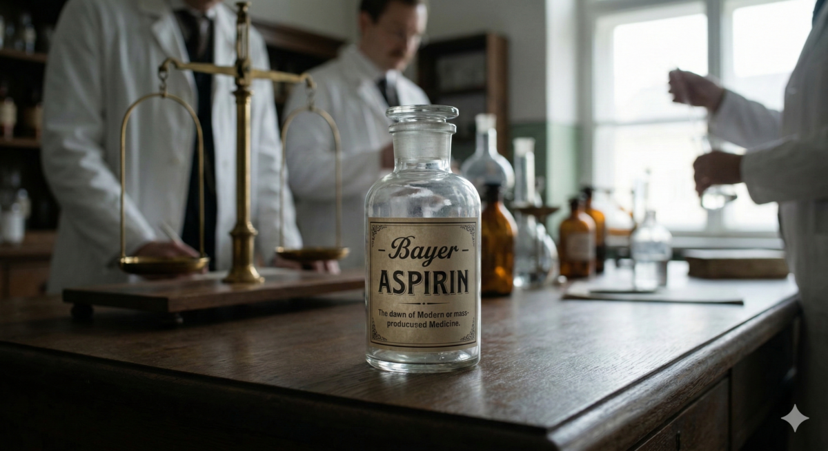 1899: Το «Θαύμα» της Bayer και η Γέννηση της Σύγχρονης Φαρμακοβιομηχανίας