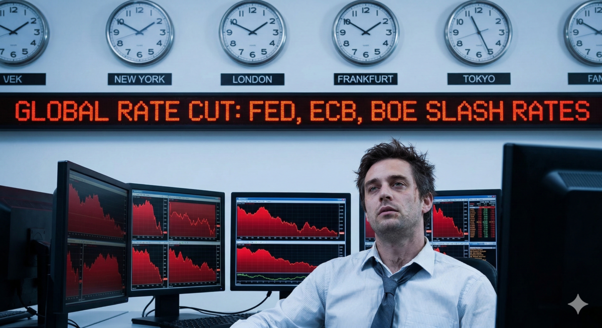 2008: Η Μέρα που οι Κεντρικές Τράπεζες Πάτησαν Μαζί το «Κουμπί Πανικού»