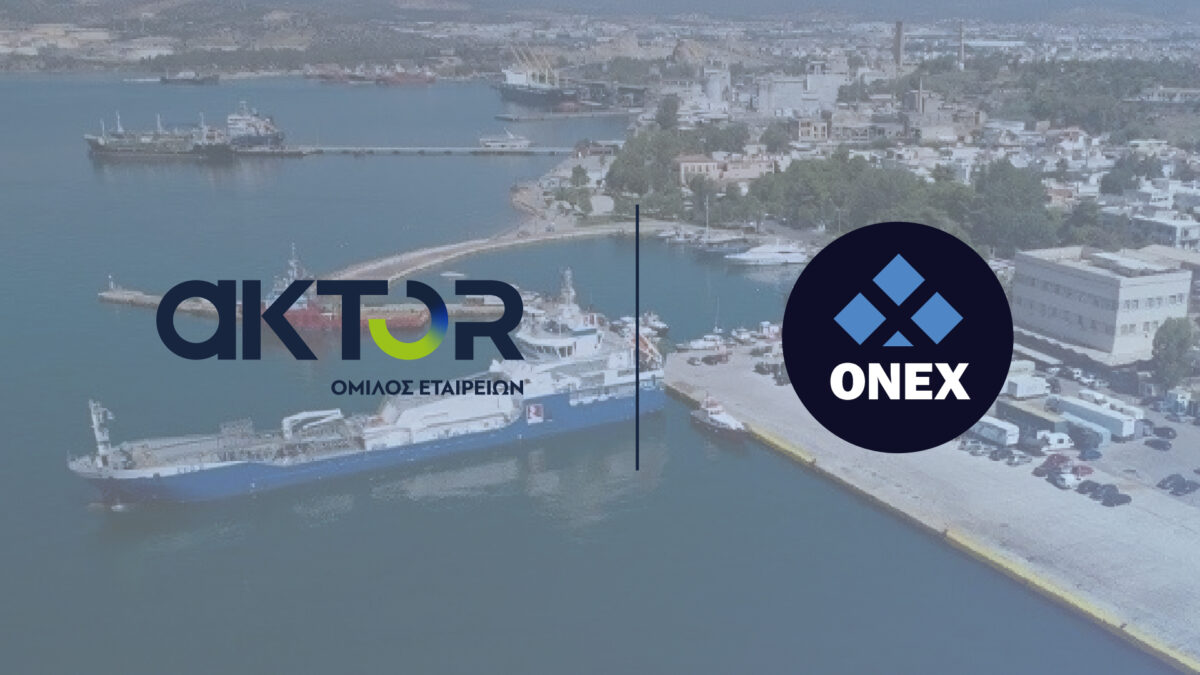 AKTOR: Στρατηγική συμμαχία με τον Όμιλο ONEX  για τη διεκδίκηση του Λιμένος Ελευσίνας