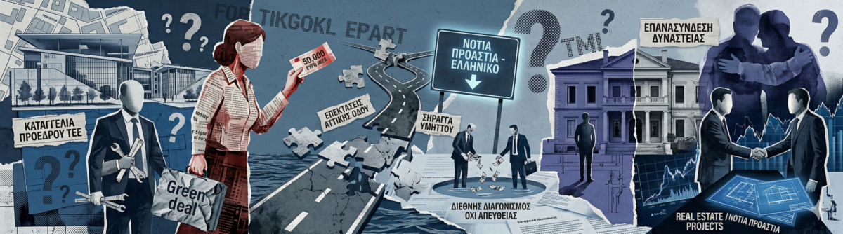 Ο εκβιασμός Στασινού, τα εργολαβικά «νταραβέρια» στην Αττική Οδό και η ιστορική ανακωχή στην ελίτ της Εκάλης!