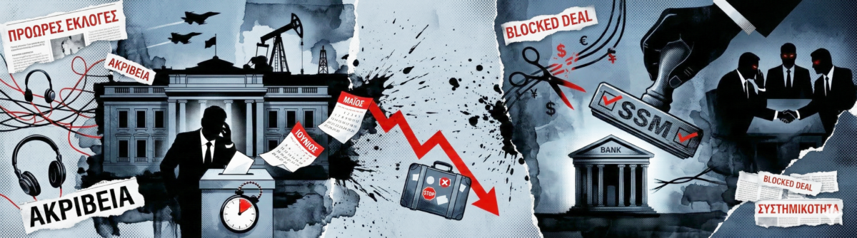 Ο τρόμος του Μαξίμου φέρνει κάλπες την άνοιξη και το «βρώμικο» παιχνίδι του SSM για να μπλοκάρει τη νέα συστημική τράπεζα!