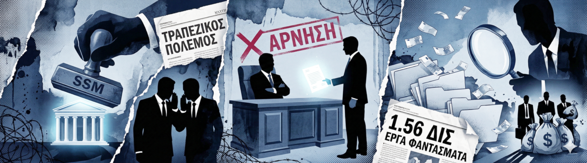 Οι καλοθελητές πίσω από το ύποπτο πόλεμο του SSM, το σαμποτάζ του Διοικητή για την εγγυητική και τα έργα-φαντάσματα του 1,56 δισ. των συμβούλων!