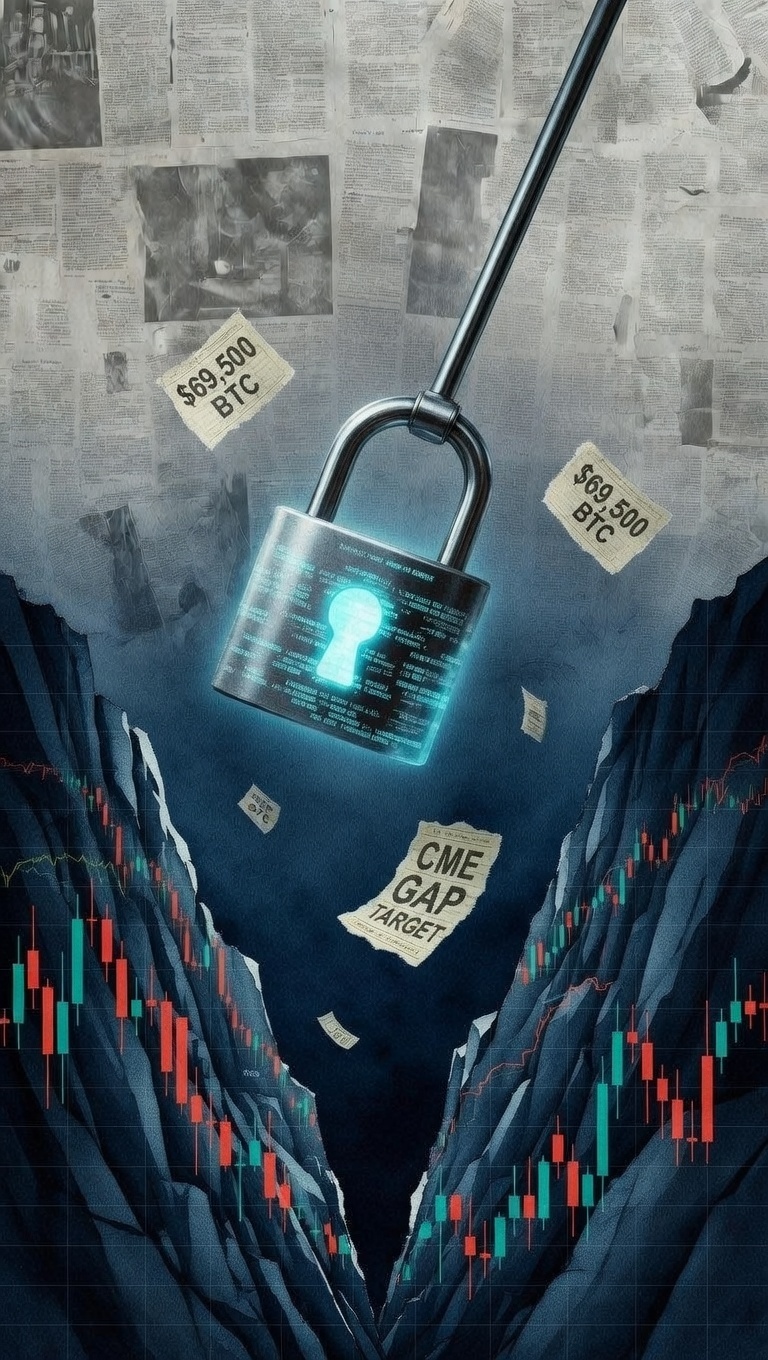 Bitcoin στα 69.500 δολάρια: Ο απόηχος της συσσώρευσης και το CME gap