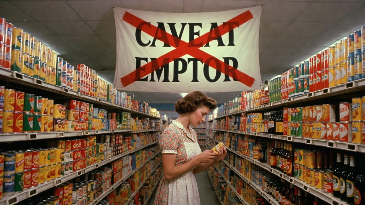 Ο JFK σκοτώνει το δόγμα “Buyer Beware” (Caveat Emptor)