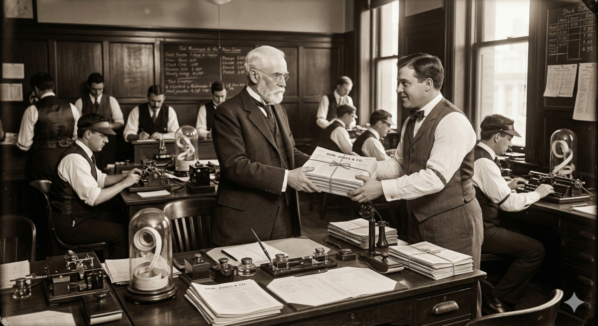 1902: Η Μέρα που η Οικονομική Πληροφορία Έγινε Εμπόρευμα