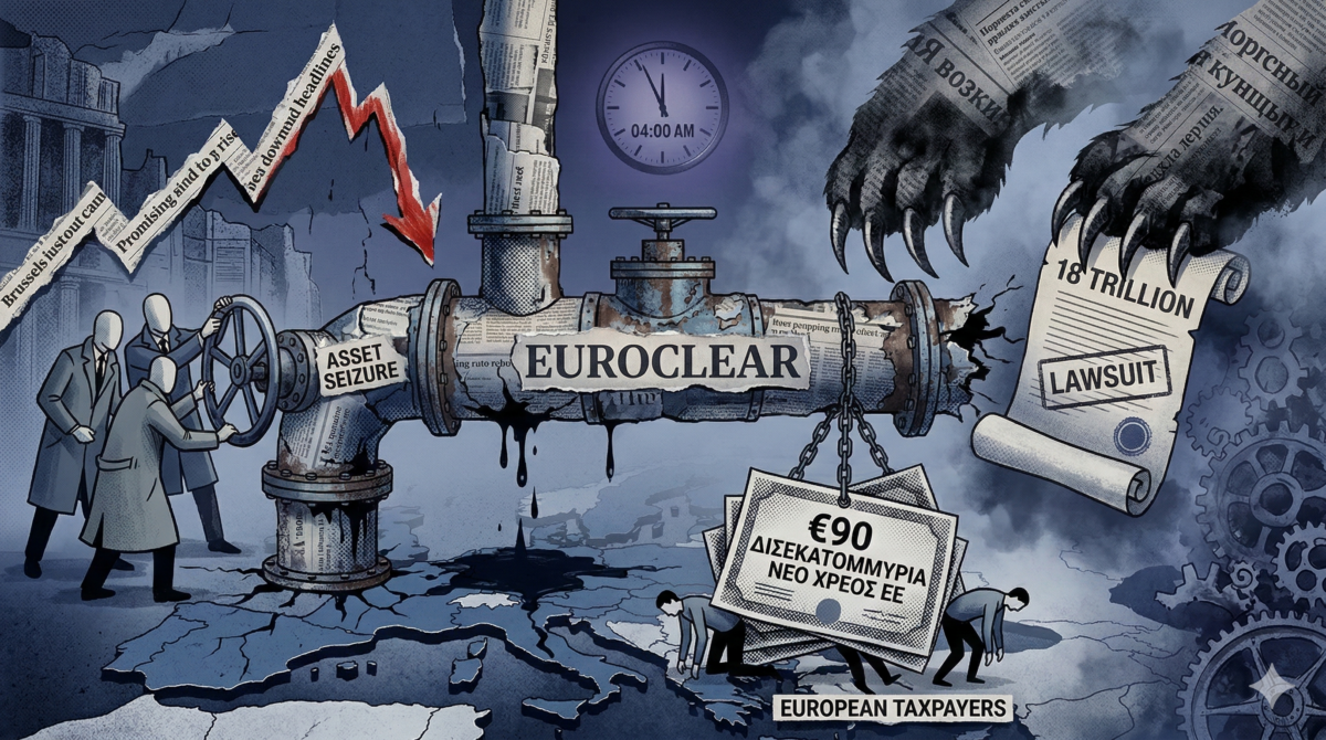 Το χρονικό μιας ληστείας που δεν έγινε ποτέ – Οταν η Ε.Ε. κοίταξε την άβυσσο της κατάσχεσης της ρώσικης περιουσίας, είδε την αγωγή των 18 τρισεκατομμυρίων και τρόμαξε