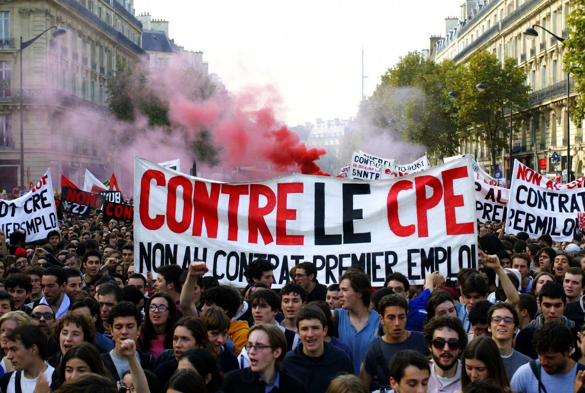 Οι μαζικές απεργίες στη Γαλλία κατά του CPE και η παγίδα της αγοράς εργασίας