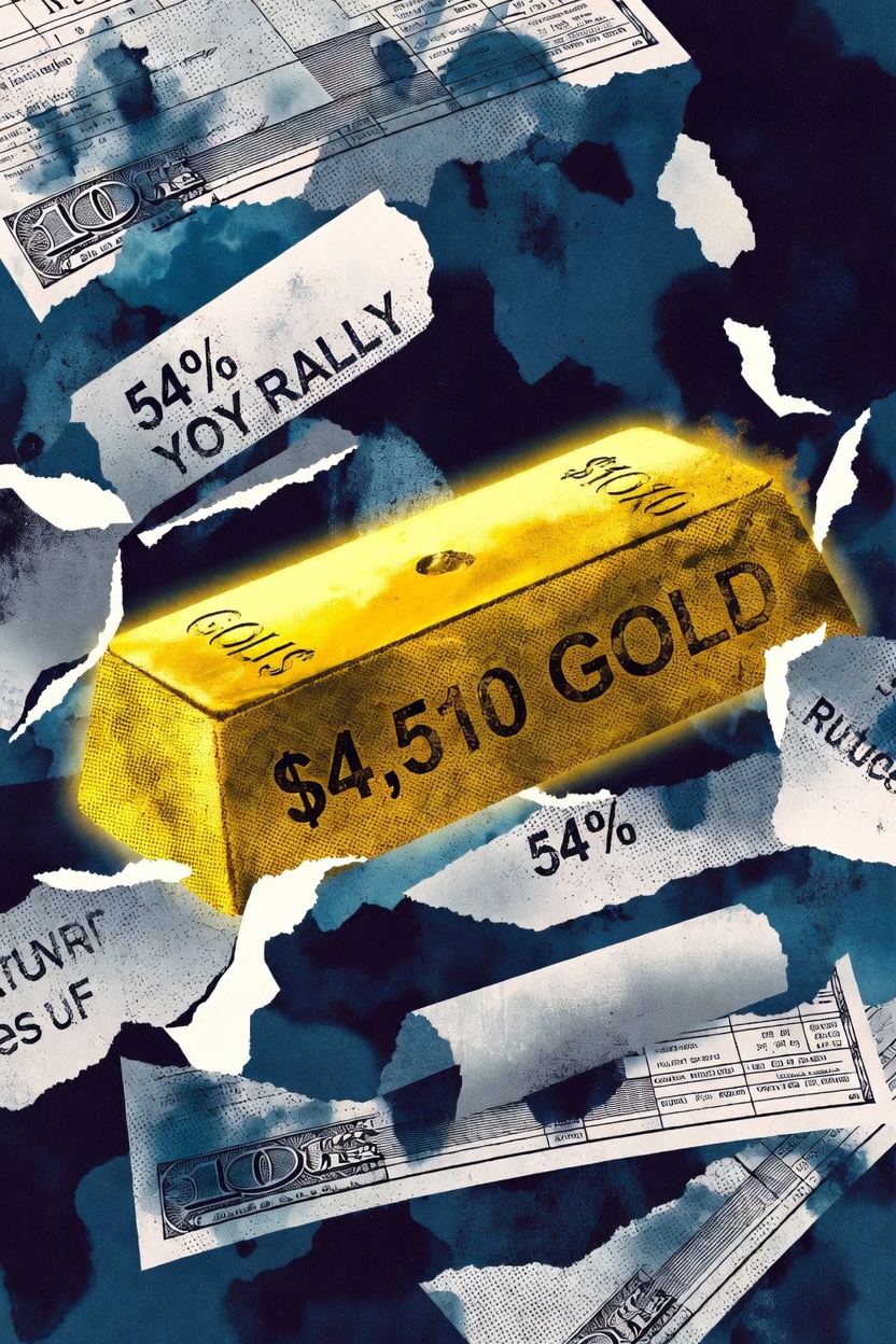 Χρυσός στην περιοχή των 4.510 δολαρίων: Το ασιατικό σκούπισμα και το physical squeeze