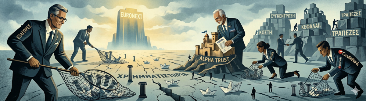 Το «ξεκαθάρισμα» του Euronext, η επίθεση Μυλωνά στην Alpha Trust και το σαφάρι εξαγορών των τραπεζών!