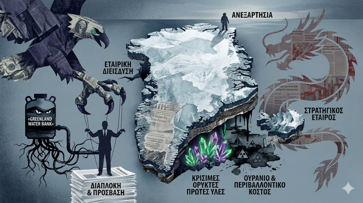 Η ανατροπή του καθεστώτος ξεκίνησε ήδη στην Γροιλανδία – Η Αμερικανική Διείσδυση και ο Πολέμος των Σπανίων Γαιών