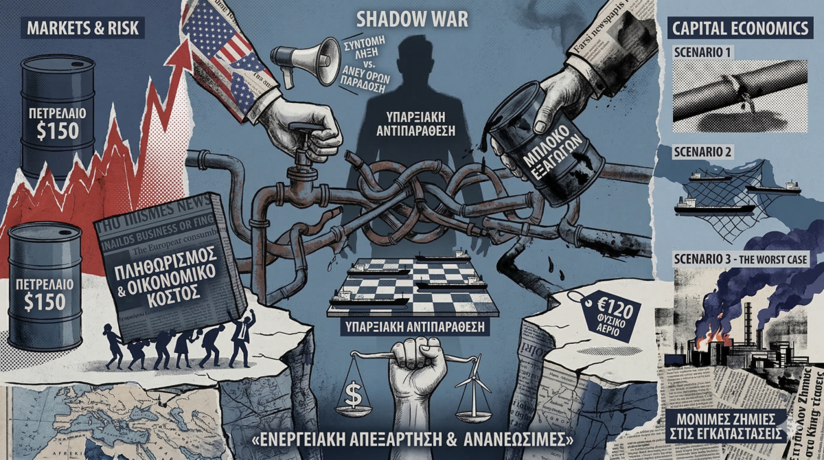 Πόλεμος στη σκιά του πετρελαίου: Τι κρύβεται πίσω από τη σύγκρουση με το Ιράν και ποιος πληρώνει το πραγματικό οικονομικό κόστος