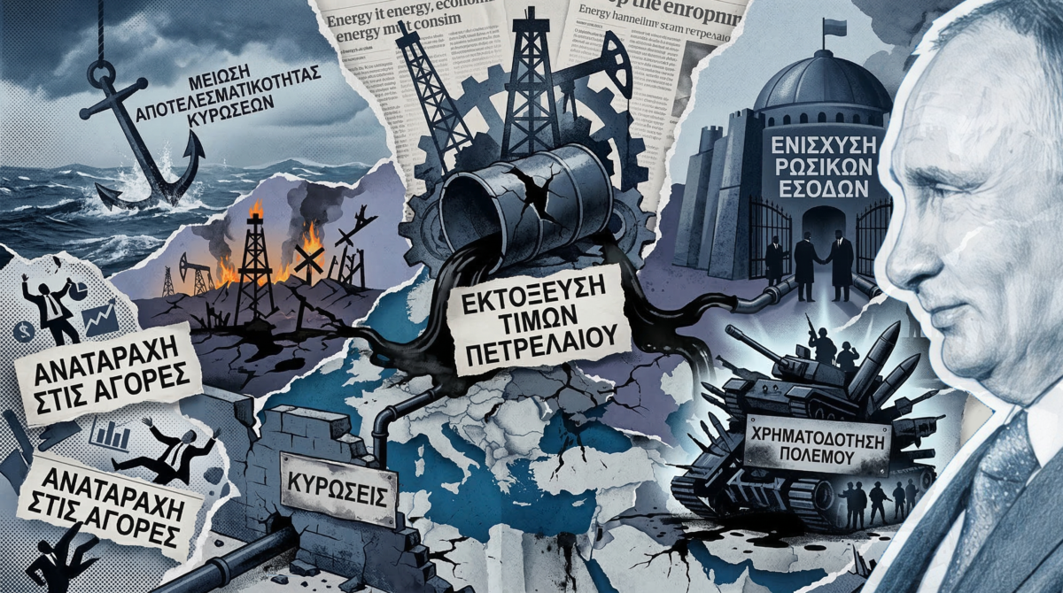 Ο κρυφός νικητής του πολέμου στο Ιράν: Πώς η εκτόξευση του πετρελαίου γεμίζει τα ταμεία του Πούτιν και τροφοδοτεί τη ρωσική πολεμική μηχανή