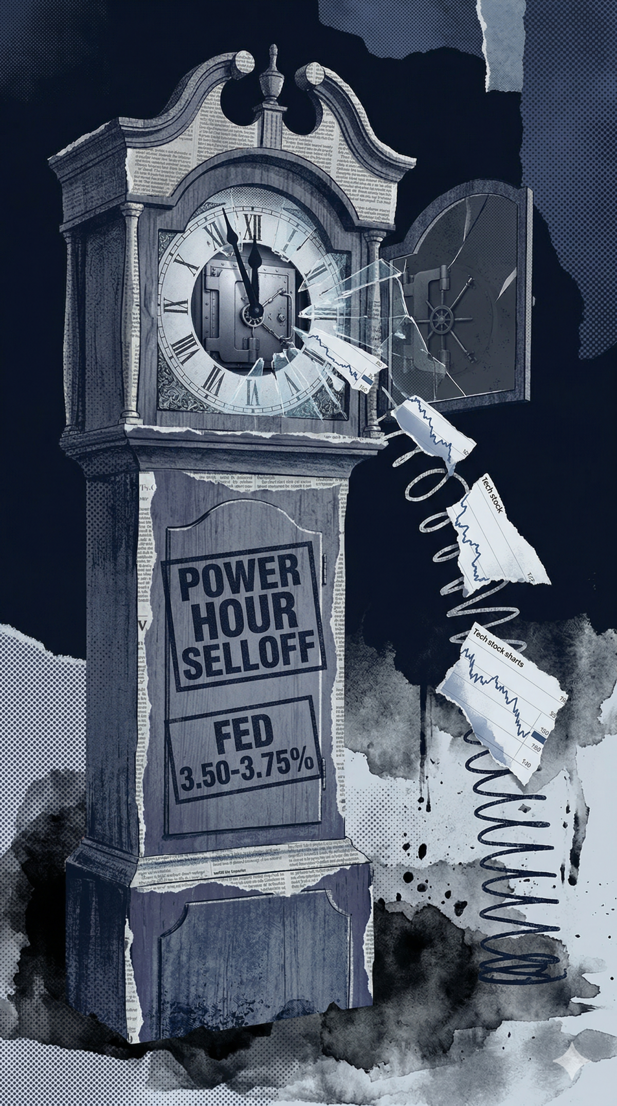 Wall Street: Το ξεπούλημα της τελευταίας ώρας και τα επιτόκια της Fed