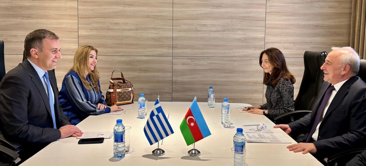 Ο Τάσος Χατζηβασιλείου στο Αζερμπαϊτζάν – Διμερείς επαφές με αξιωματούχους