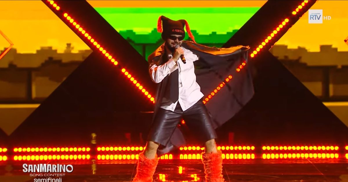 Eurovision 2026: Ο Ακύλας ξεσήκωσε το κοινό με την εμφάνισή του στον εθνικό τελικό του Σαν Μαρίνο
