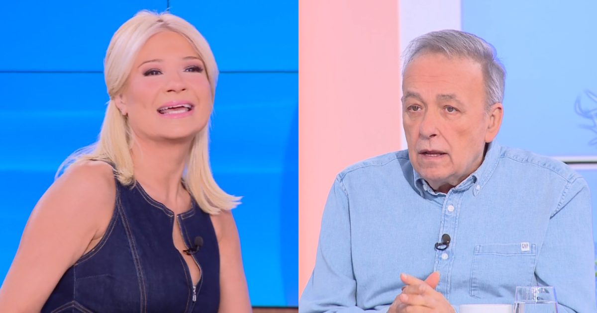 Ανδρέας Μικρούτσικος: «Δεν κατάλαβα, τι εννοείς;» – Φαίη Σκορδά: «Είναι μια ατάκα που έλεγε η Μενεγάκη όταν δεν είχαν θέματα να παίξουν στην εκπομπή της»
