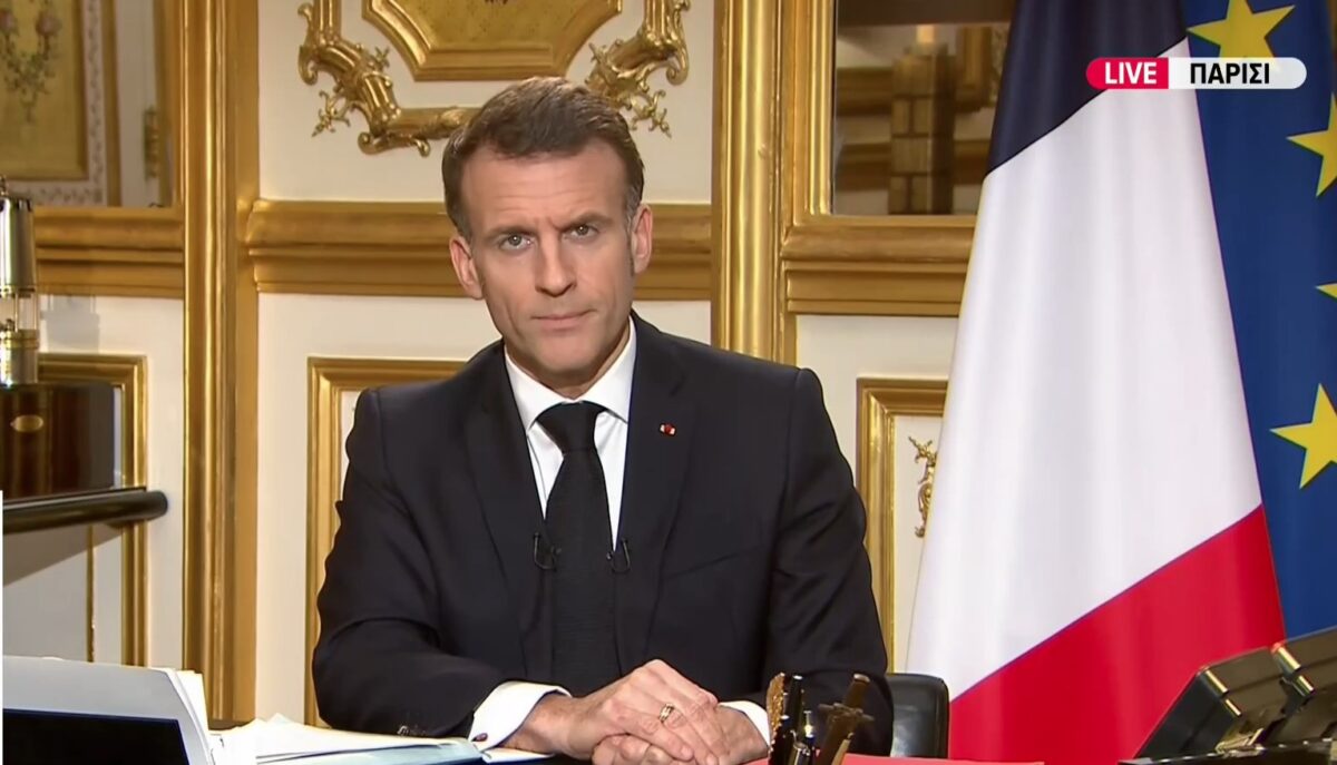 Μακρόν: Η Γαλλία θα στείλει αμυντικά συστήματα στην Κύπρο – ΗΠΑ και Ισραήλ ενήργησαν εκτός διεθνούς δικαίου