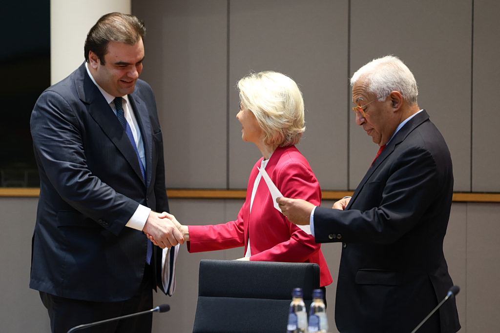 Πιερρακάκης: Συναντήθηκε με φον ντερ Λάιεν, Λαγκάρντ και Κόστα – Στο επίκεντρο το Ιράν