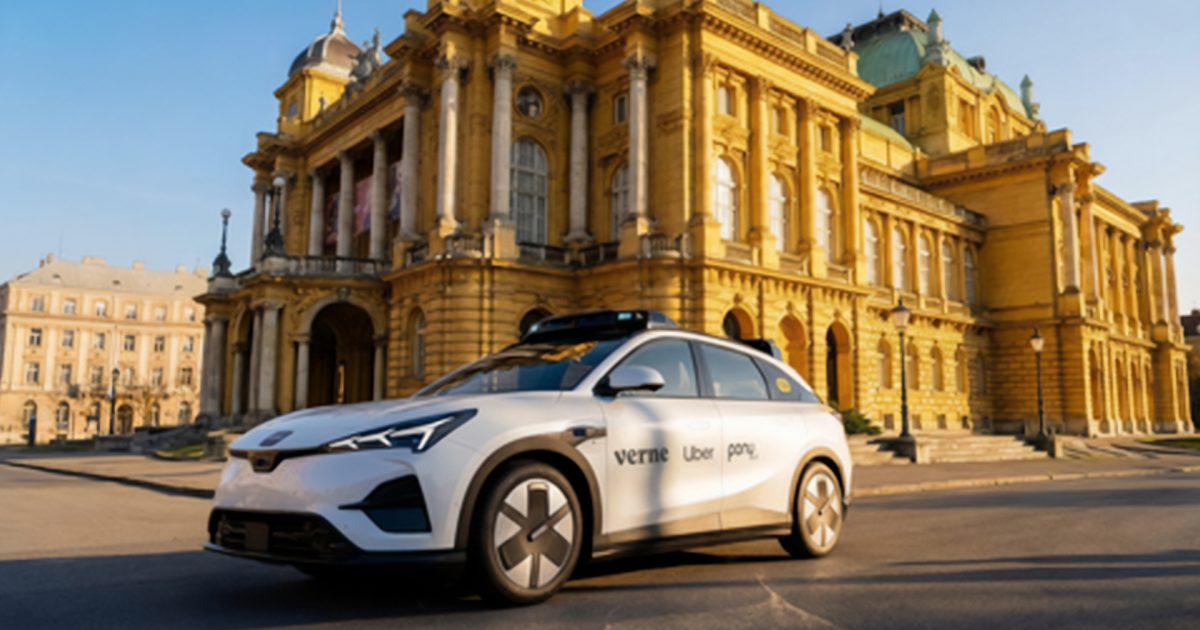 Η Uber φέρνει τα Robotaxis στην Ευρώπη: Πρεμιέρα στο Ζάγκρεμπ με την Pony.ai