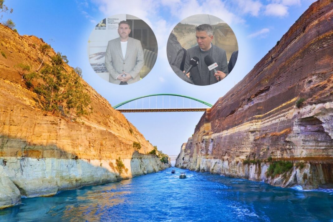 Εντείνονται οι εργασίες στη Διώρυγα της Κορίνθου – Η επιστολή Βάλλη στον Δήμα για την άμεση διάνοιξή της