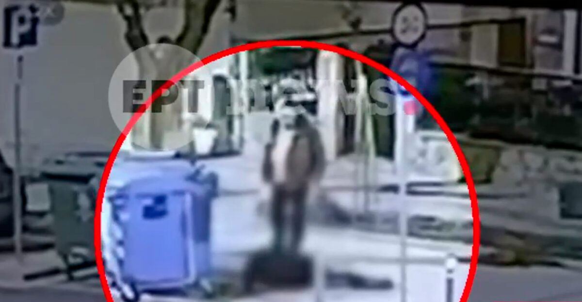 Βίντεο ντοκουμέντο από τη δολοφονική επίθεση στον 20χρονο στην Καλαμαριά