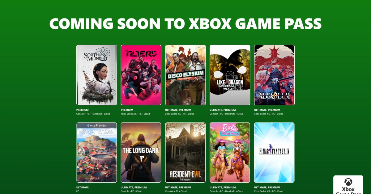 Xbox Game Pass: 8 νέα παιχνίδια για Μάρτιο και Απρίλιο 2026