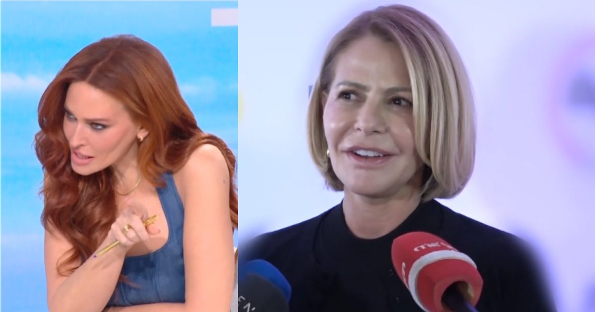 Αντέδρασε η Τζένη Μπαλατσινού: «Δεν είμαι η γυναίκα του Υπουργού, ούτε η κυρία κανενός» – Σίσσυ Χρηστίδου: «Τσακώθηκα στο καμαρίνι για την ερώτηση που της κάναμε»