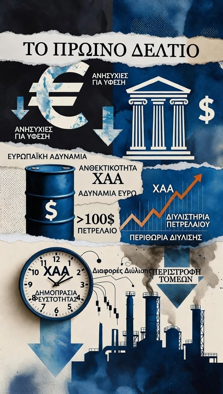 ΧΡΗΜΑΤΙΣΤΗΡΙΟ ΑΘΗΝΩΝ: Τα ενεργειακά αναχώματα και οι εκτιμήσεις για τα μερίσματα