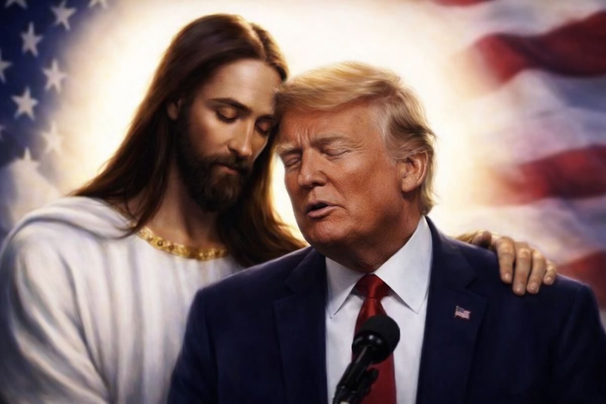 Ο Τραμπ ανέβασε φωτογραφία του με τον Ιησού ΑΙ στα μέσα κοινωνικής δικτύωσης