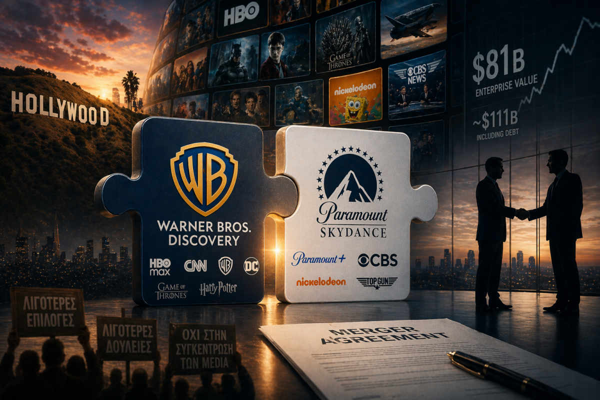 Το Hollywood σε νέα πίστα: Οι μέτοχοι της WBD άναψαν πράσινο στο deal με την Paramount Skydance