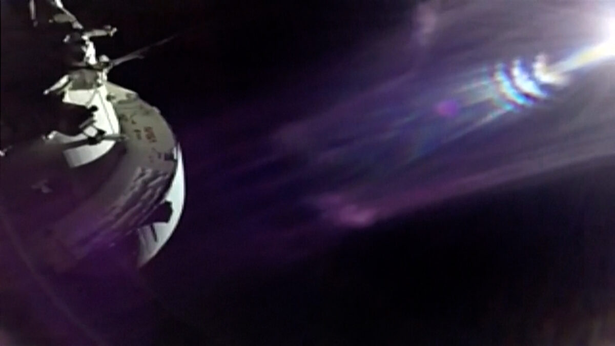 Artemis II: Η Σελήνη «σβήνει» τον Ήλιο – εντυπωσιακό timelapse από το Orion