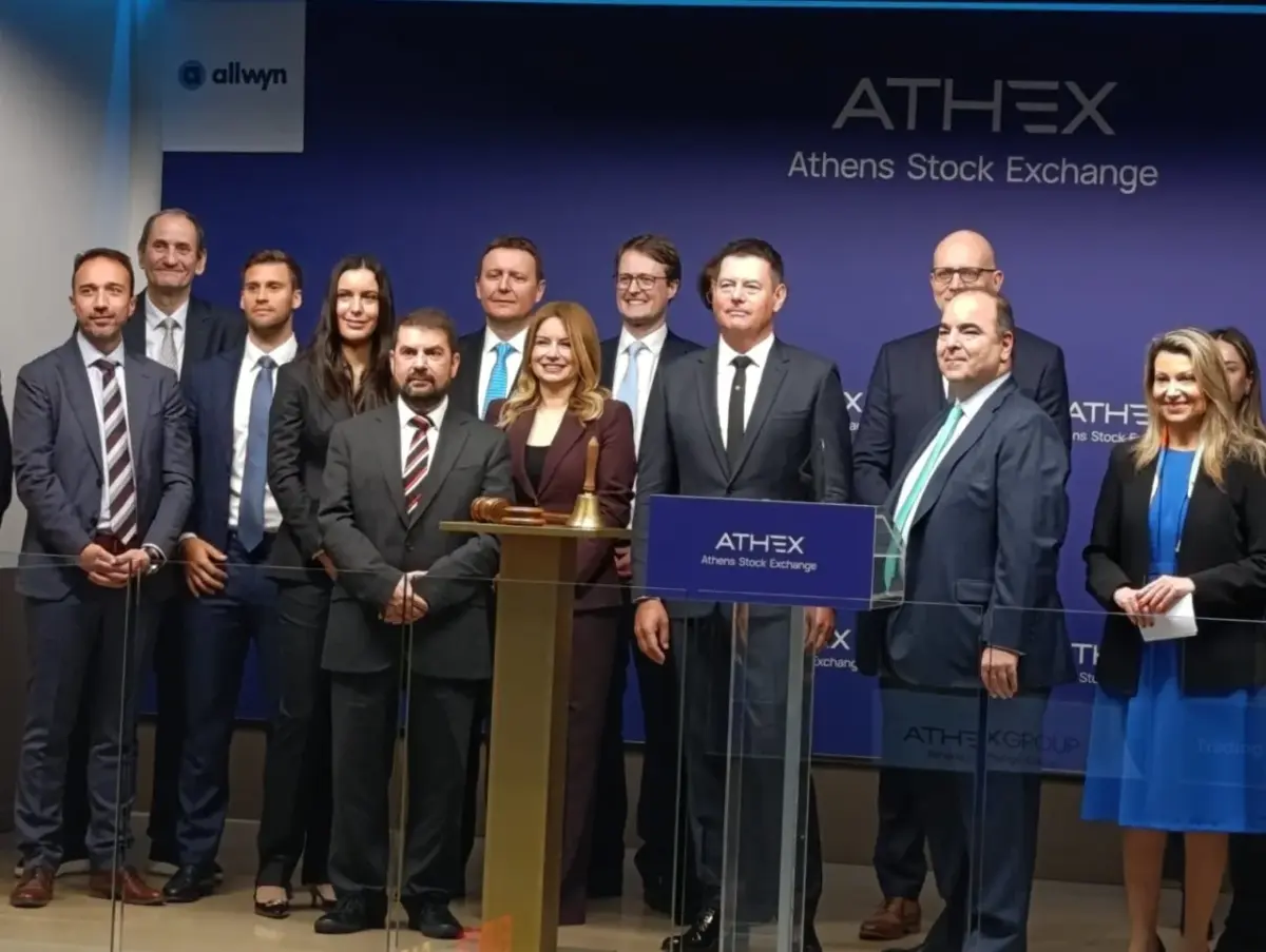 Κόμαρεκ: Χτύπησε το καμπανάκι στο Χρηματιστήριο – Σημαντική μέρα για όλους στην Αllwyn, πιστέψαμε στο όραμά μας