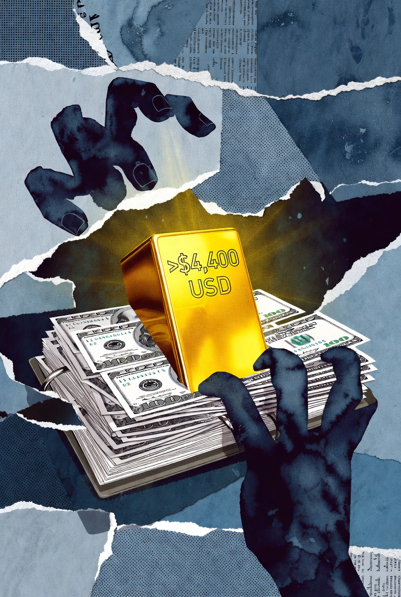Χρυσός άνω των 4.400 δολαρίων: Το ράλι του πληθωρισμού και το ασιατικό σκούπισμα