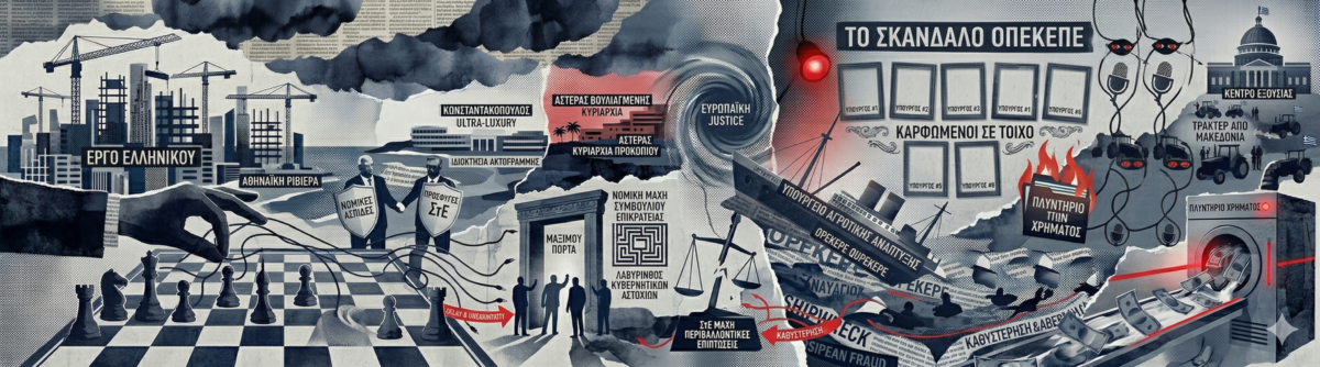 Ο άγριος πόλεμος Λάτση – Προκοπίου στο Ελληνικό και το απόλυτο φιάσκο του Μαξίμου με τους 6 υπουργούς στον ΟΠΕΚΕΠΕ!