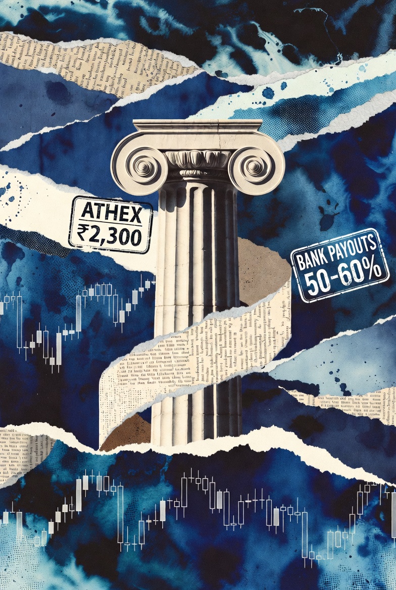 Χρηματιστήριο Αθηνών: Η μάχη των 2.300 μονάδων και ο χορός των μερισμάτων