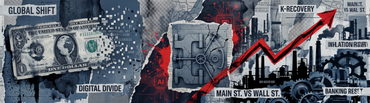 Ο χορός των δισεκατομμυρίων και η παγίδα του k-shape: Πώς ο πόλεμος και το χρήμα αλλάζουν τον χάρτη