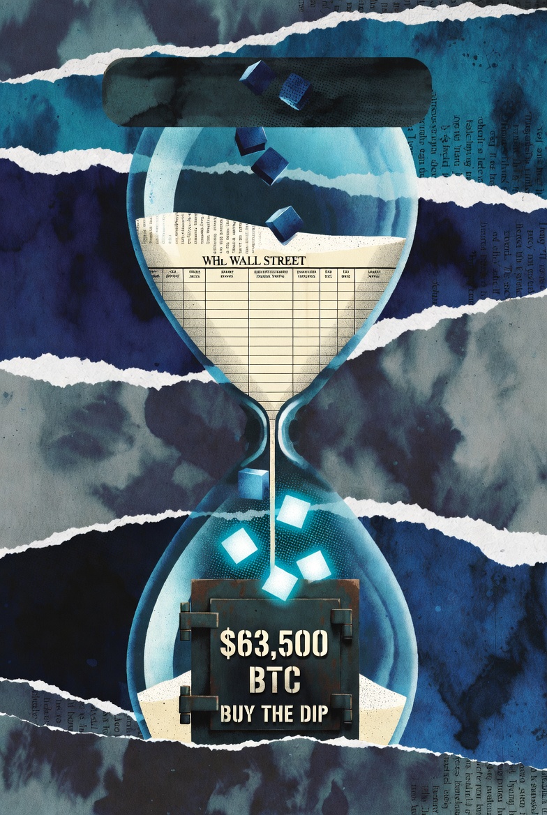 Bitcoin στις 63.500 δολάρια: Η διόρθωση και η αθόρυβη θεσμική συσσώρευση