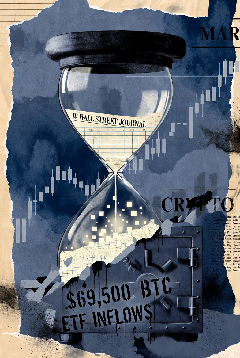 Bitcoin κοντά στις 69.500 δολάρια: Η επιστροφή των ETFs και το supply shock