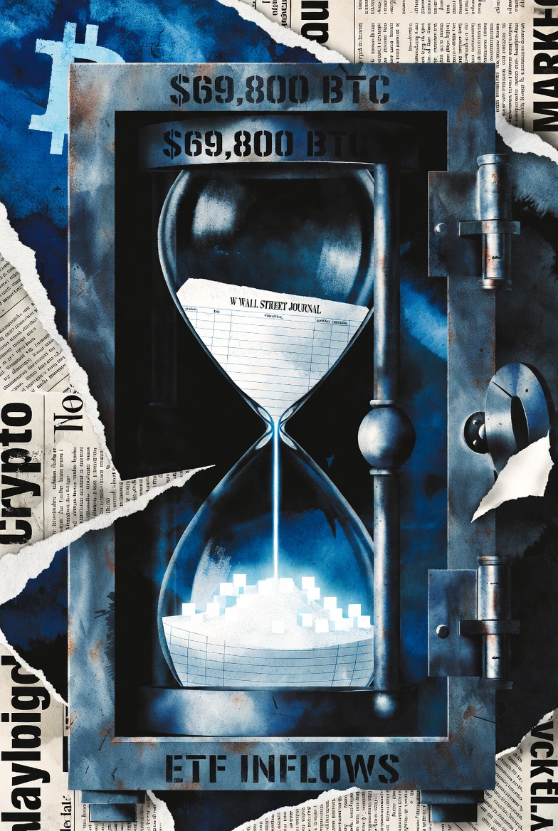 Bitcoin στις 69.800 δολάρια: Η αμερικανική ρευστότητα και το κυνήγι των ETFs