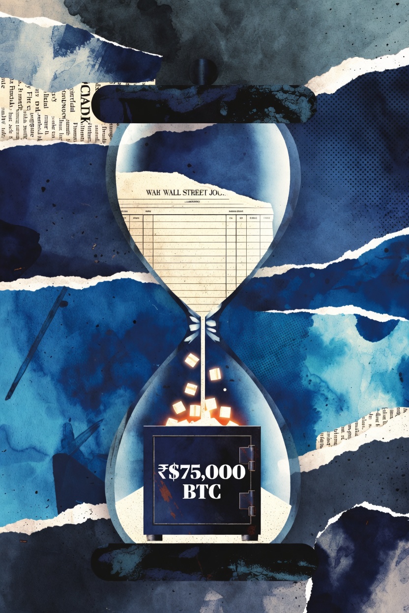 Bitcoin στις 75.000 δολάρια: Η θεσμική απόβαση και το σοκ προσφοράς