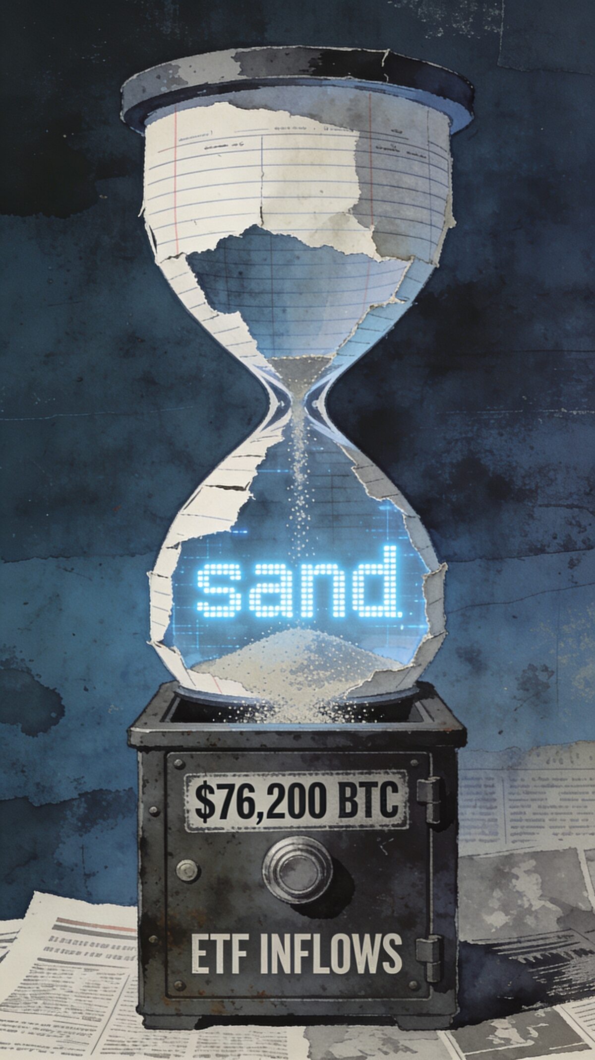 Bitcoin στις 76.200 δολάρια: Το supply shock και η θεσμική δίψα