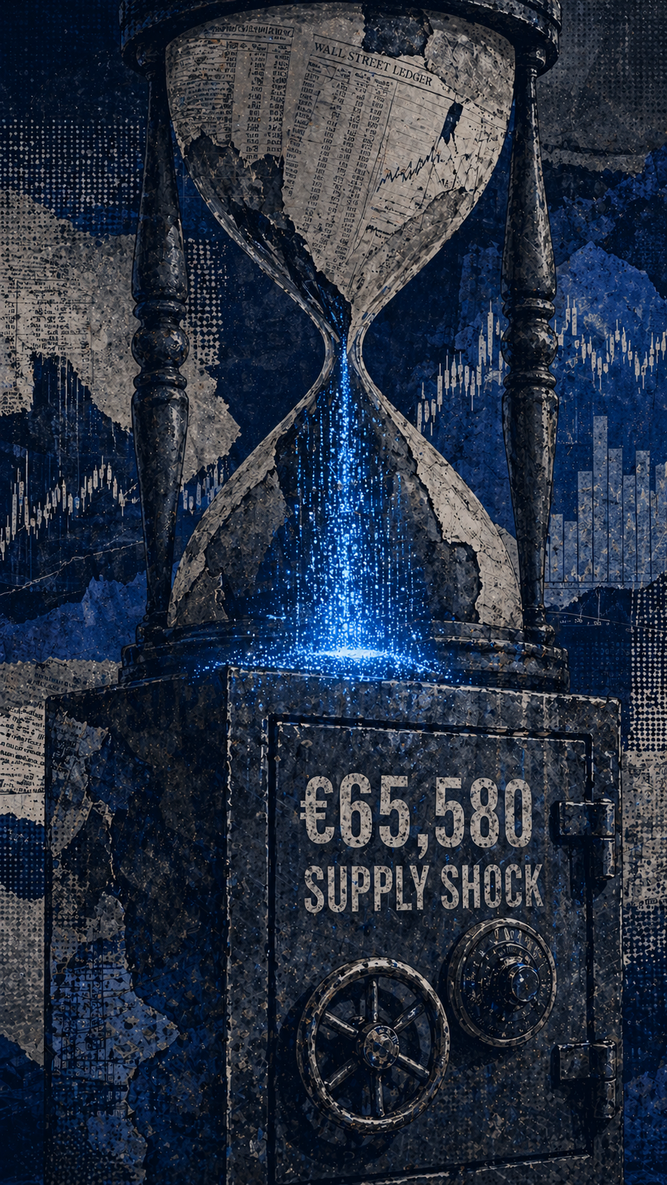 Bitcoin στις 65.580 ευρώ: Η θεσμική συσσώρευση και το supply shock