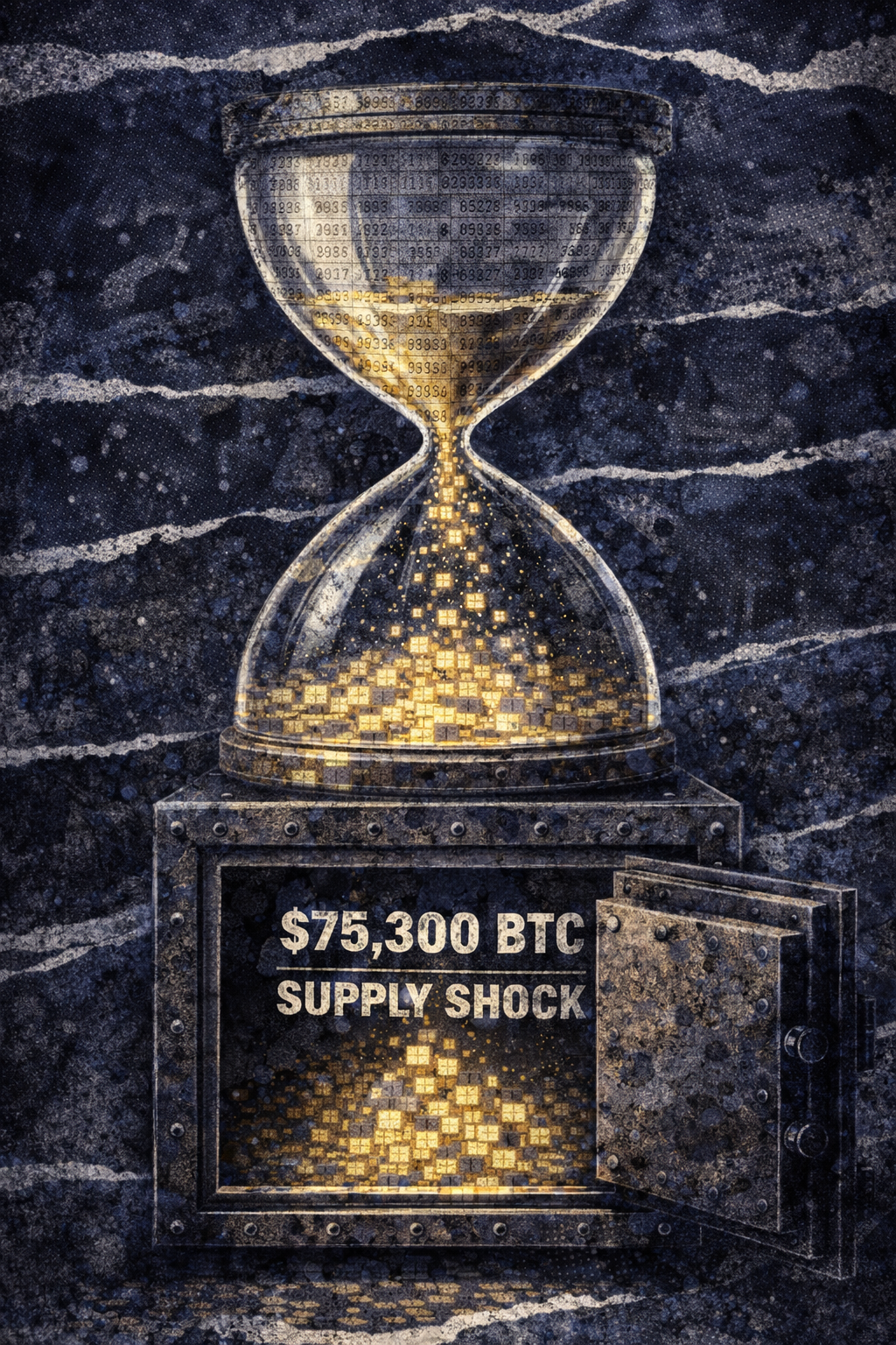 Bitcoin: Η θεσμική υιοθέτηση και το supply shock στις 75.300 δολάρια