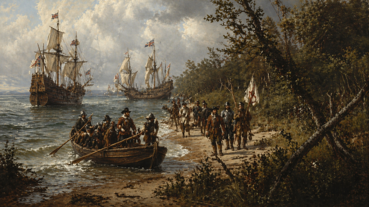 Η άφιξη στο Τζέιμσταουν, η νέα γη και το πρώτο κέρδος