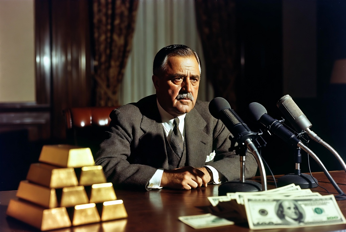 Οι ΗΠΑ εγκαταλείπουν τον κανόνα του χρυσού και η νομισματική απελευθέρωση του Ρούζβελτ